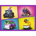 TREFL BATWHEELS Puzzle 4 in 1 set