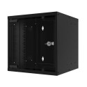 EFB Elektronik WGB-1006TS.30 rack cabinet 6U Wall mounted rack Black