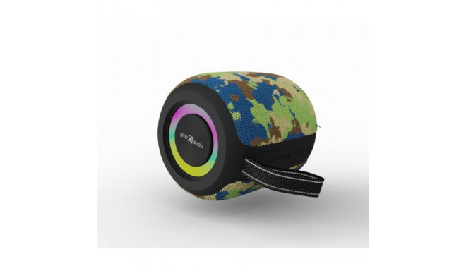 Portable Speaker|GEMBIRD|Camouflage|Portable/Wireless|Bluetooth|SPK-BT-LED-05-CM