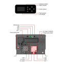 Inverter MUST 2kW, 1-phase, DC12V, PURE SINUS