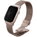 UNIQ Dante Pro Strap for Apple Watch 49/46/45/44mm Stainless Steel Metallic Pink