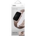 UNIQ Dante Pro Strap for Apple Watch 49/46/45/44mm Stainless Steel Metallic Pink