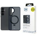 3MK Smoke Case Mag&Stand case for Samsung Galaxy S25+