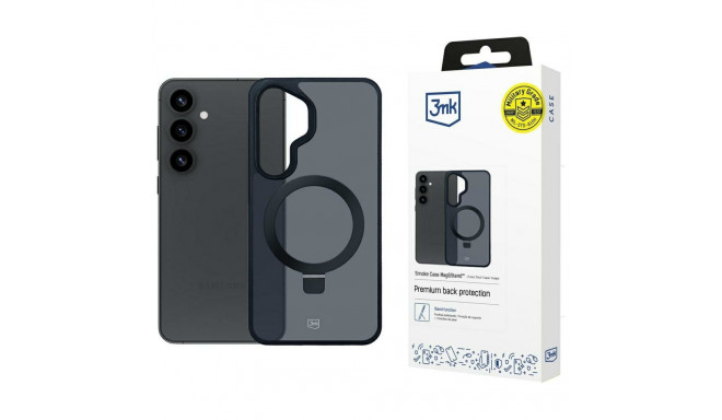 3MK Smoke ümbris Mag&Stand Samsung Galaxy S25+ jaoks