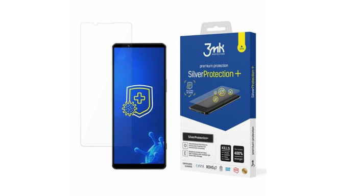 3MK Silver Protect+ Sony Xperia 1 IV Antimicrobial Wet Application Screen Protector