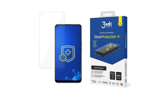 3MK Silver Protect+ Realme 8 Anti-Microbial Film Wet Mount