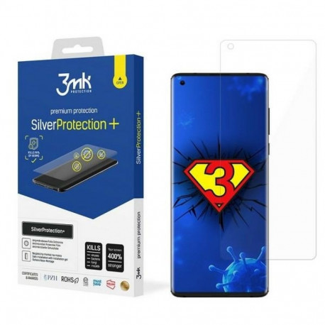 3MK Silver Protect+ Motorola EdgeAntimicrobial Film with Wet Installation