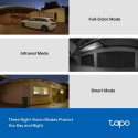 TP-LINK Pan/Tilt Security Wi-Fi Camera | Tapo C510W | Dome | 3 MP | 3.9mm | IP65 | H.264 | MicroSD, 