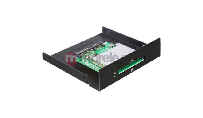 Delock RJ45 patch cable reader, CAT 6A S/FTP (PiMF), 500 MHz with CAT 7 raw cable, black - Cable len