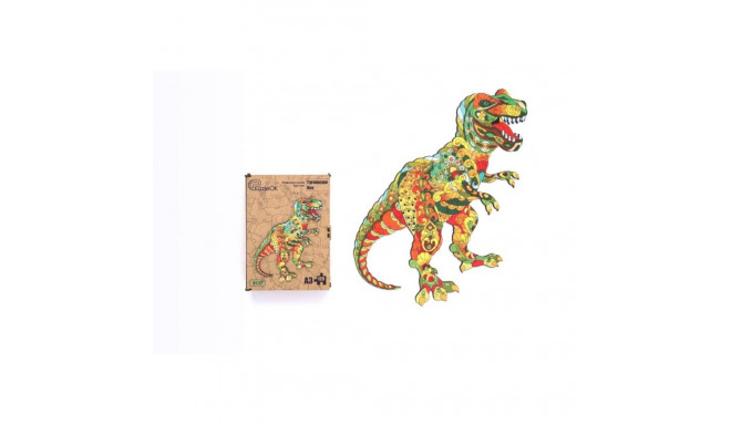 Wooden Puzzle Tyrannosaurus Rex PuzA3-00718