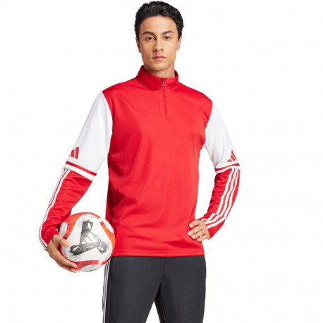 Adidas meeste treeningpluus Squadra 25 Training Top JD2984 L, puna-valge
