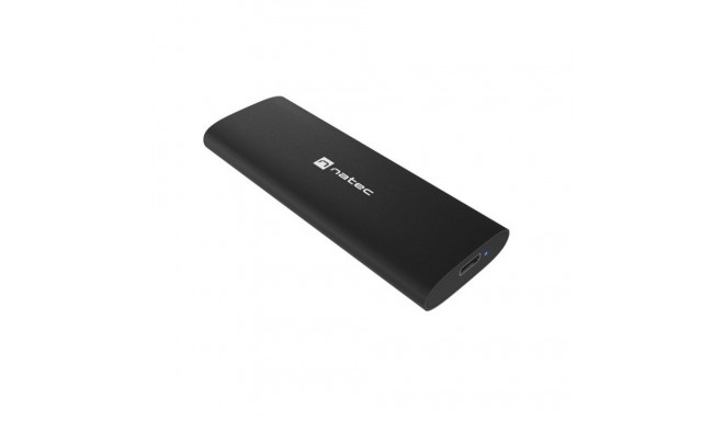 EXTERNAL SSD ENCLOSURE NATEC RHINO M.2 NVME LITE USB-C 3.1 GEN 2 ALUMINIUM