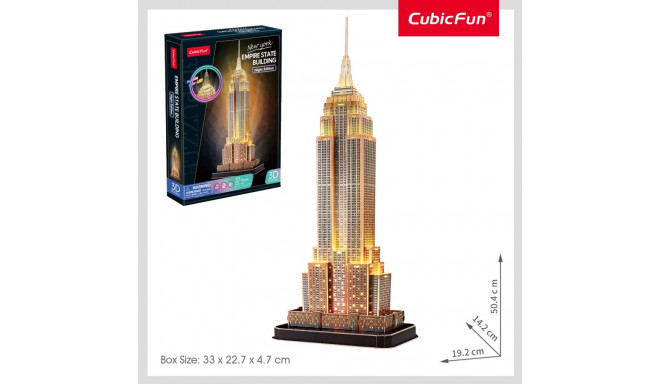 CUBICFUN 3D puzzle with LED Empire State Building