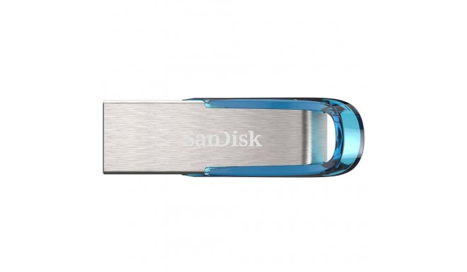 SanDisk Ultra Flair USB flash drive 32 GB USB Type-A 3.2 Gen 1 (3.1 Gen 1) Blue, Silver