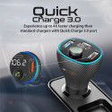 Promate PowerTune-38W Bluetooth 5.1 FM Transmitter QC3.0 / PD20W / QC3.0 / Hands-free