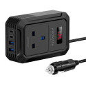 Promate Inverto-200W Автомобильный инвертор DC-AC 11-17V 200W / USB-C PD65W