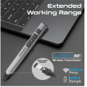 Promate ProPointer-S Universal Intuitive Wireless Presenter with Stylus Pen