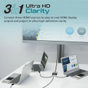 Promate MediaSwitch-H3 3-in-1 HDMI Switch 4K@60Hz / 0,5m