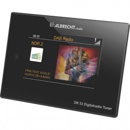 Albrecht DR 53 Digitaradio Tuner black BT