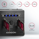 Axagon ADSA-M2C NVMe SSD dokkimisjaam Dual