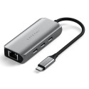 Satechi ST-H3C25EM interface hub USB Type-C 10000 Mbit/s Grey