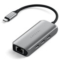 Satechi ST-H3C25EM interface hub USB Type-C 10000 Mbit/s Grey