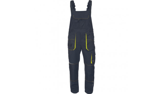 Cerva Emerton stretch traksipüksid must/kollane 50