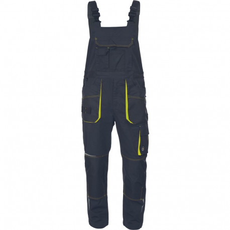 Cerva Emerton stretch traksipüksid must/kollane 48