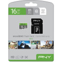 PNY Elite microSDHC Memory Card 16GB UHS-I Class 10