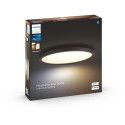 "Philips Hue White Amb. Aurelle Panelleuchte rund Schw inkl DS"