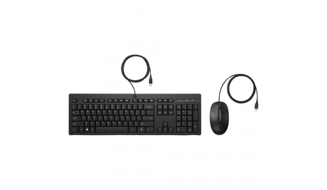 HP 225 juhtmega hiire ja klaviatuuri komplekt