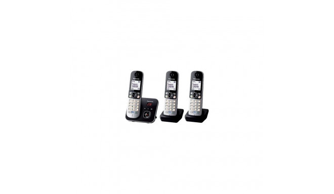 Panasonic KX-TG6823GB telephone DECT telephone Caller ID Black, Silver