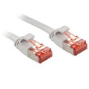 Lindy RJ45 Cat.6 U/FTP 0.3m networking cable Grey Cat6 U/FTP (STP)