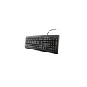 Trust TK-150 keyboard Office USB QWERTZ German Black
