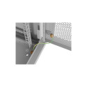 RACK CABINET 19" WALL-MOUNT 12U/600X450 WITH PERFORATED DOOR GREY LANBERG (FLAT PACK)