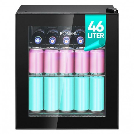 Klaasuksega külmik Bomann KSG7291