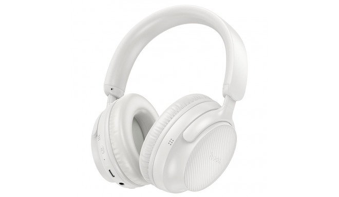 HOCO wire headphones bluetooth W53 morning mist white