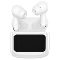 HOCO wireless earphones bluetooth with touch screen TWS EQ14 white