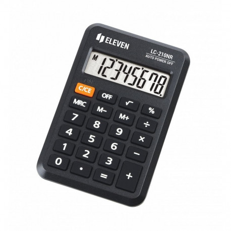 ELEVEN pocket calculator LC-210NR black