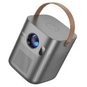 HOCO projector with Android software Wi-Fi Bluetooth 720P DT4 gray