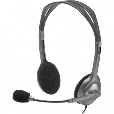 Kõrvaklapid LOGITECH H110 stereo mikrofoniga