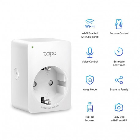 TP-Link nutipistik Tapo P100 (4-pack) WiFi