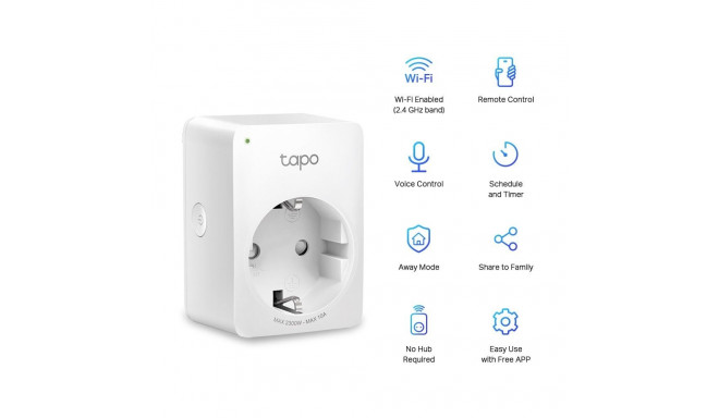 TP-Link nutipistik Tapo P100 (4-pack) WiFi