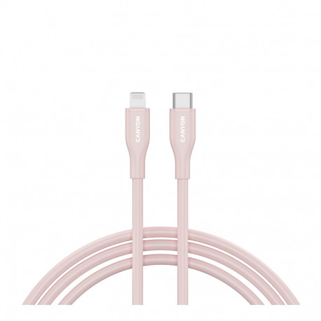 CANYON cable CLNM60 C-L 60W MFI 1m Silicon Pink
