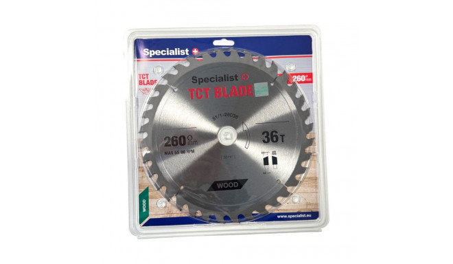 SPECIALIST+ lõikeketas, 260x36Tx30 mm