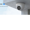 Ezviz H4 CS-H4 3MP 2K Välisvalve IP67 Nutikodu turvakaamera MicroSD / Öönägemine Valge