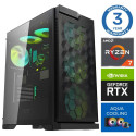 INTOP AQUA Ryzen 7 7700X 16GB DDR5 1TB SSD M.2 NVME RTX4060 8GB no-OS