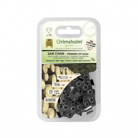 SAW CHAIN PREMIUM 52 DL 3/8 .050/1.3MM