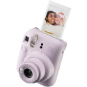 Instant Camera Fujifilm Instax Mini 12 (Lavender Purple) + 10 Fujifilm Instax Mini Film (Glossy) (Co