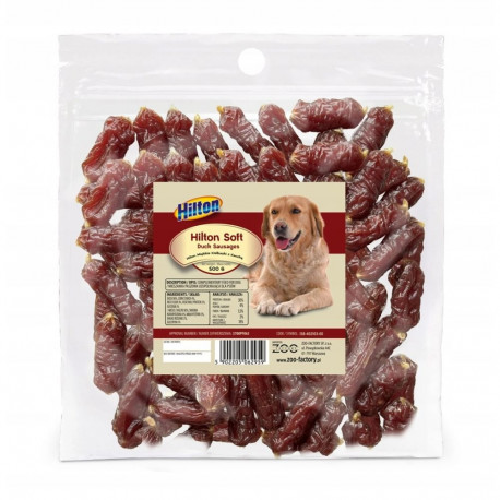 Dog Treat - HILTON Soft Duck Sausages 500g